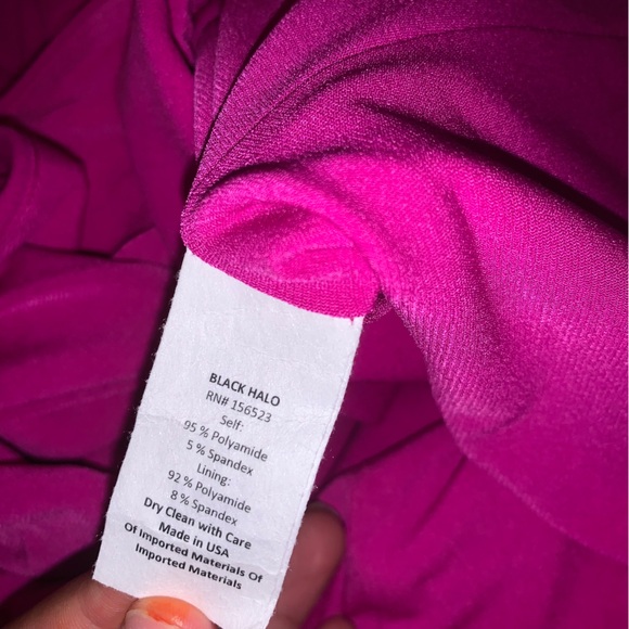 Black Halo Pink Mini Dress - Picture 9 of 10